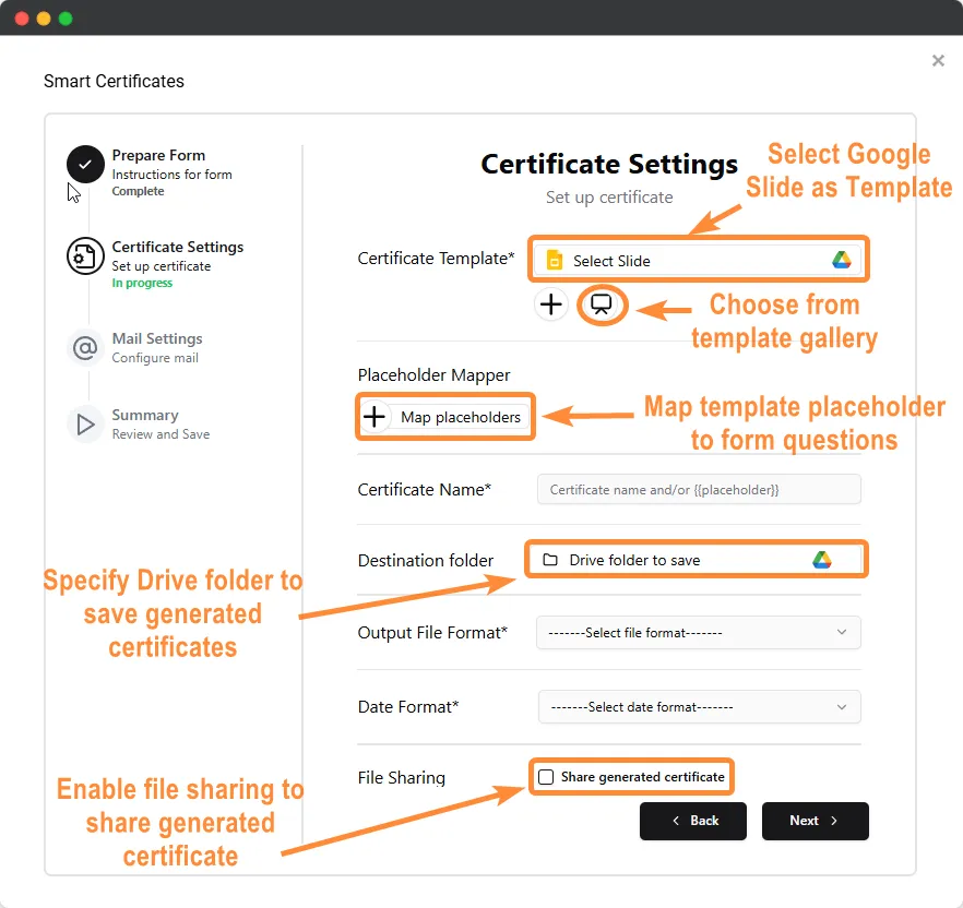 Certificate Demo