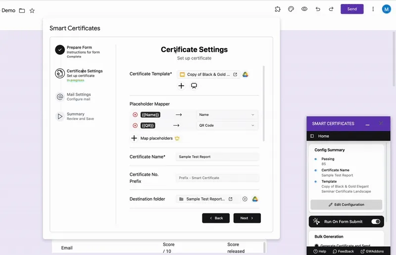 Slides Template with Placeholders