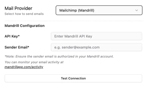 Mailchimp Mandrill
