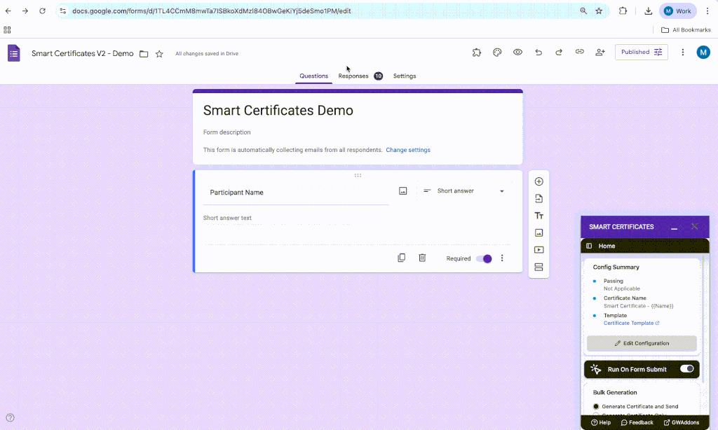 Conditional Creation Of Certificate
